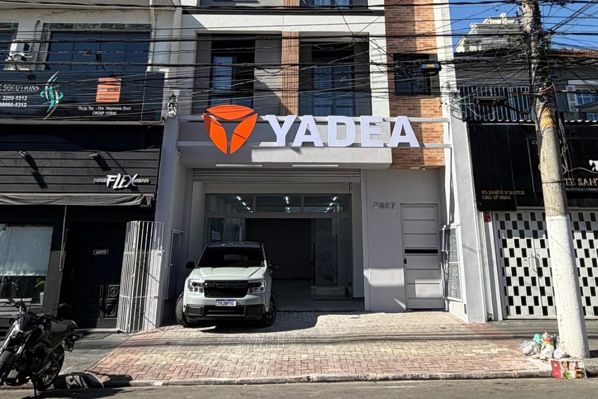 Fachada da Yadea Tatuapé, R. Tuiuti, 2.657, São Paulo